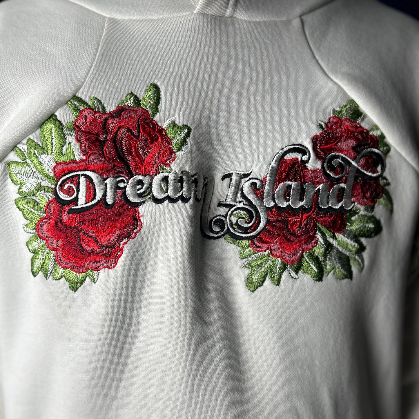 SPIRIT OF THE DRAGON AND TIGER HOODIE - WHITE