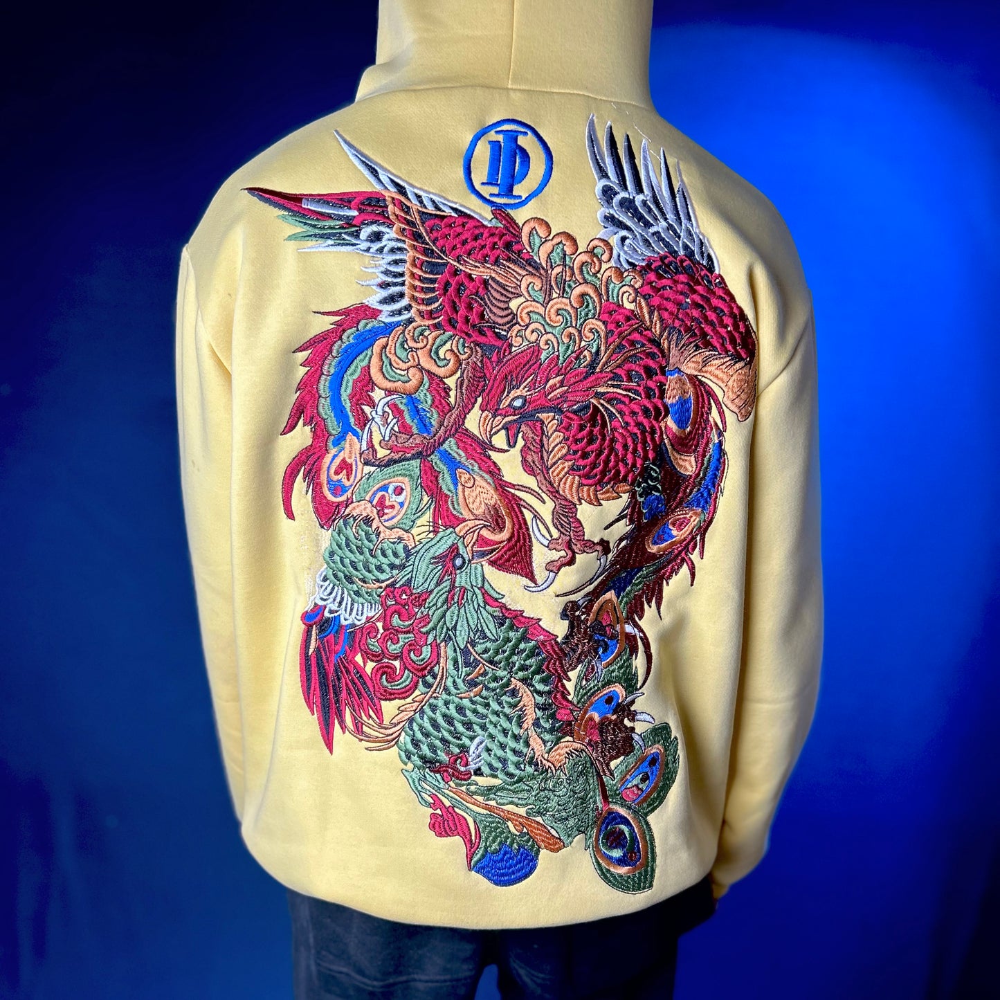 PHOENIX CLASH HOODIE - LEMON