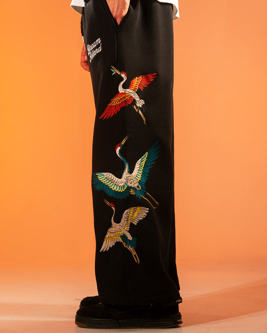 ETERNAL SKY SWEATPANTS - BLACK