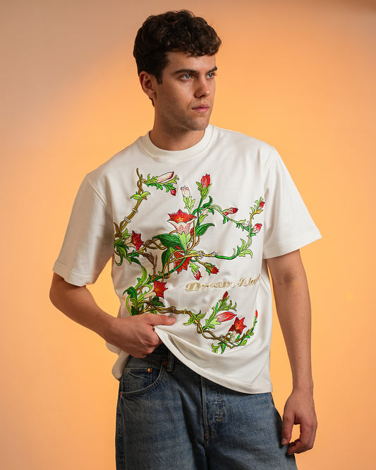 BLOOM T-SHIRT - OFF WHITE