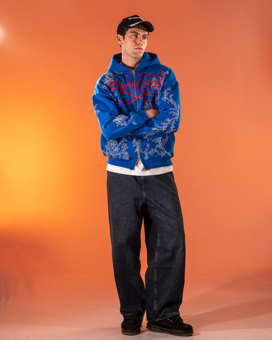 STORM LILY HOODIE - COBALT BLUE