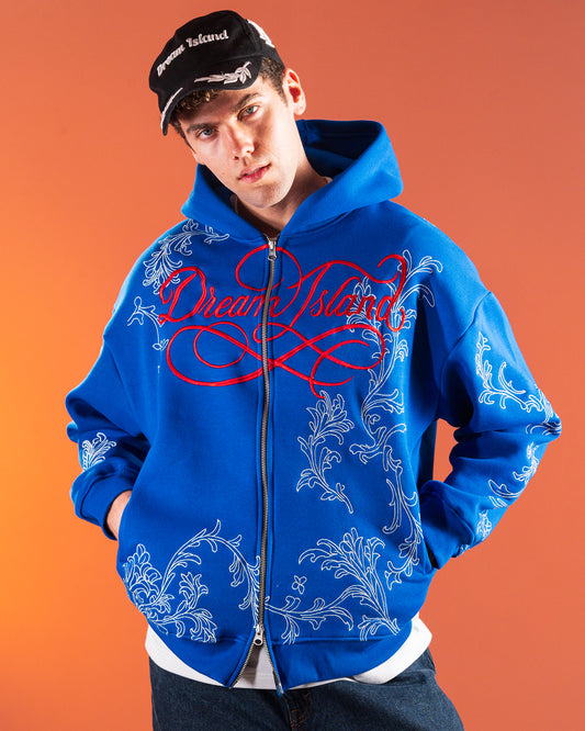 STORM LILY HOODIE - COBALT BLUE
