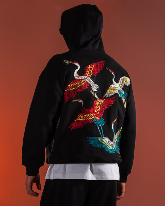 ETERNAL SKY HOODIE - BLACK