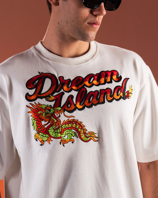 WINGED FURY T-SHIRT - OFF WHITE