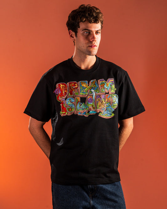 COLLECTIBLE: ISLE OF DRAGONS T-SHIRT - BLACK