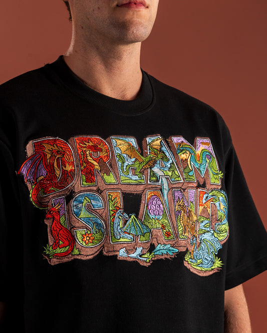 COLLECTIBLE: ISLE OF DRAGONS T-SHIRT - BLACK