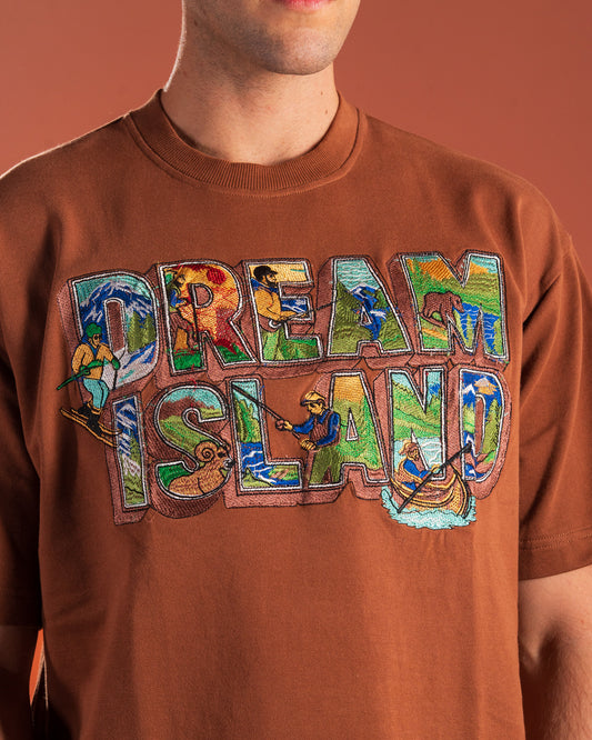 COLLECTIBLES 01 : WILD TRAILS T-SHIRT - BROWN