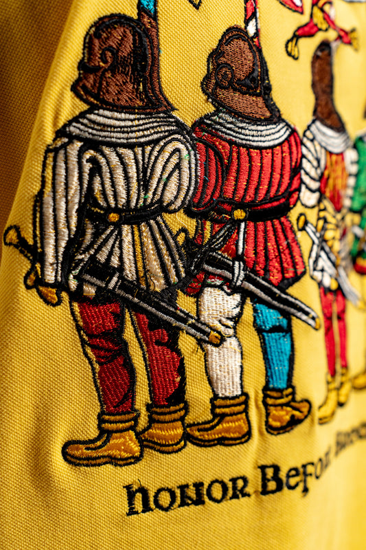 'THE STANDARD' POLO T-SHIRT - YELLOW
