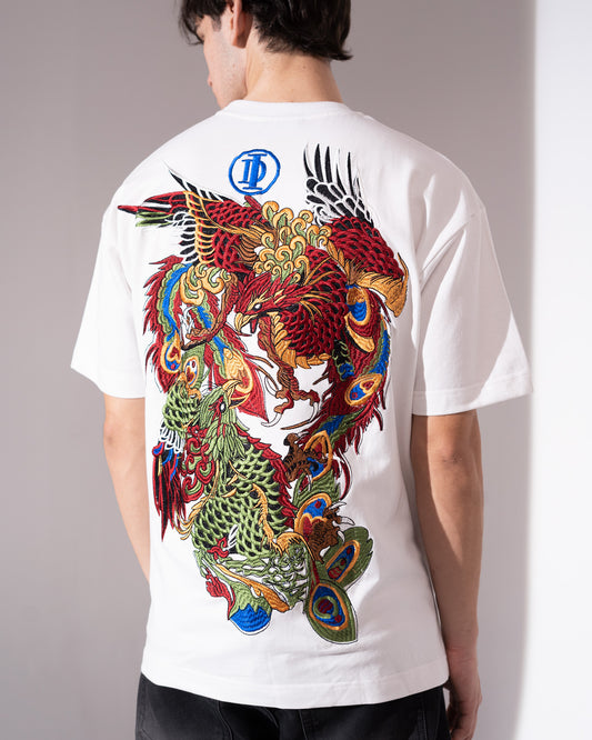 PHOENIX CLASH T-SHIRT - OFF WHITE