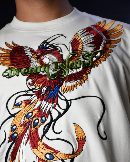 PHOENIX CLASH T-SHIRT - OFF WHITE