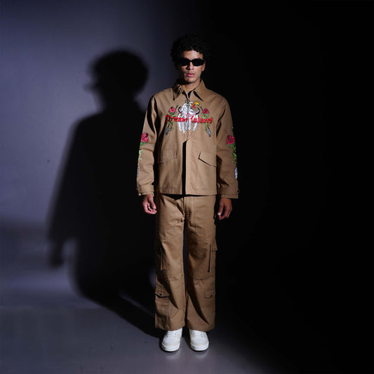 EAGLE RESORT JACKET - BROWN
