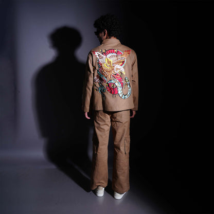 EAGLE RESORT JACKET - BROWN