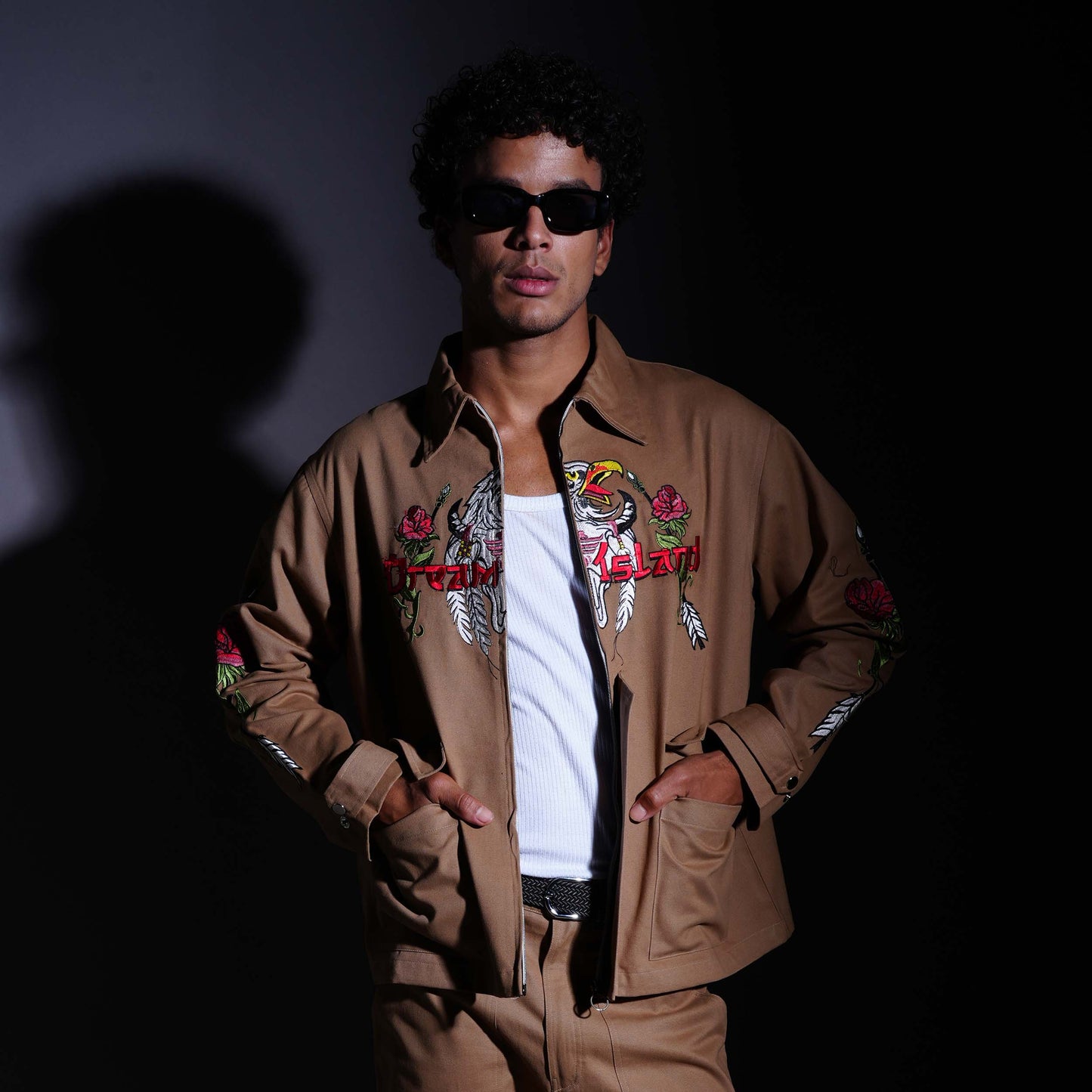 EAGLE RESORT JACKET - BROWN