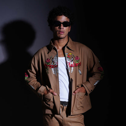 EAGLE RESORT JACKET - BROWN
