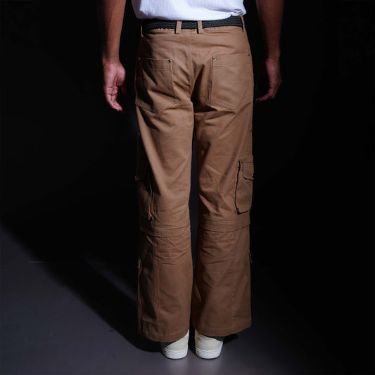 DAWN CARGO PANTS - BROWN