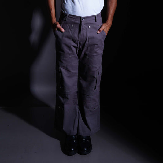 DAWN CARGO PANTS - GREY