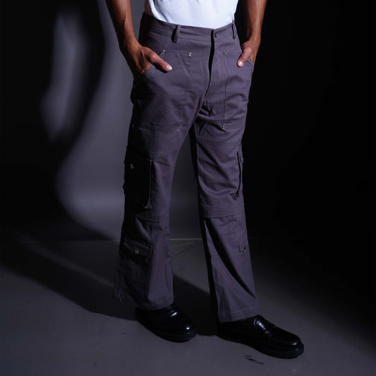 DAWN CARGO PANTS - GREY