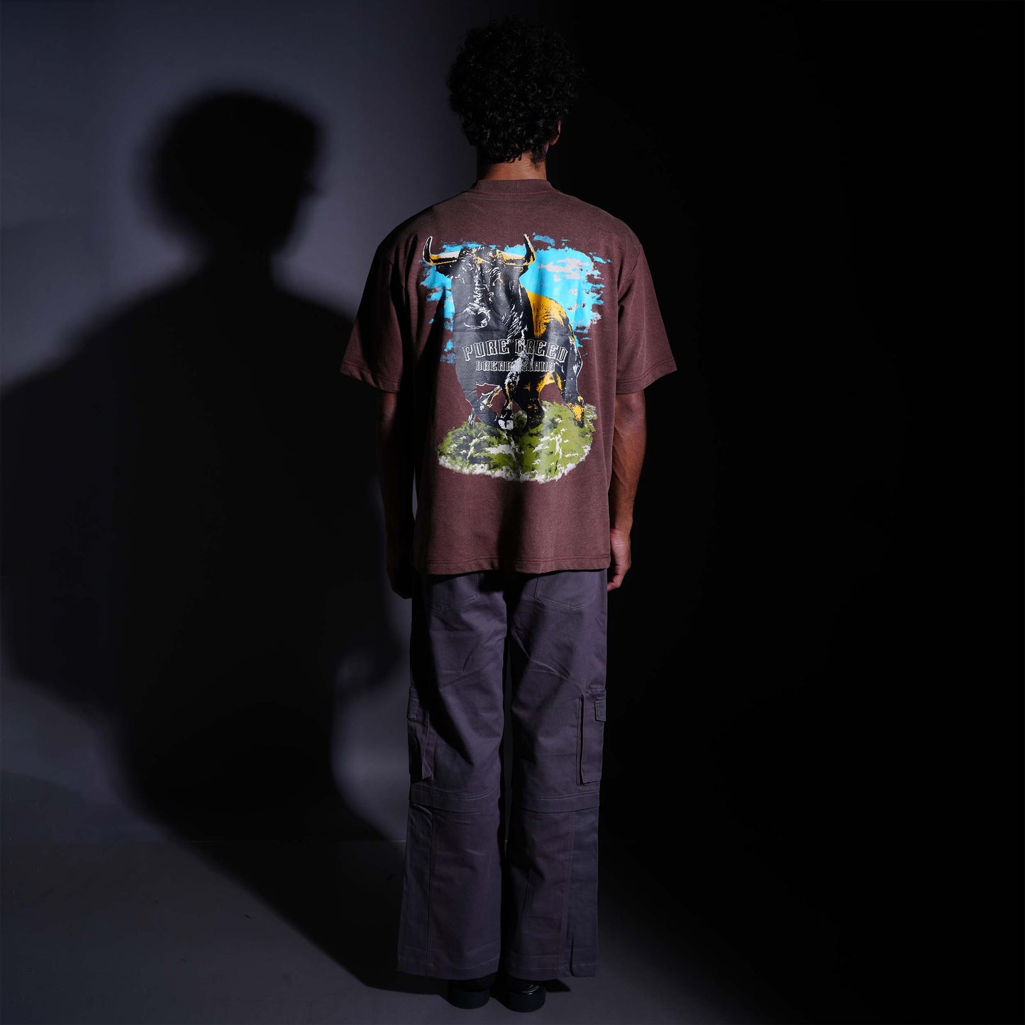 PURE BREED T-SHIRT - VINTAGE BROWN