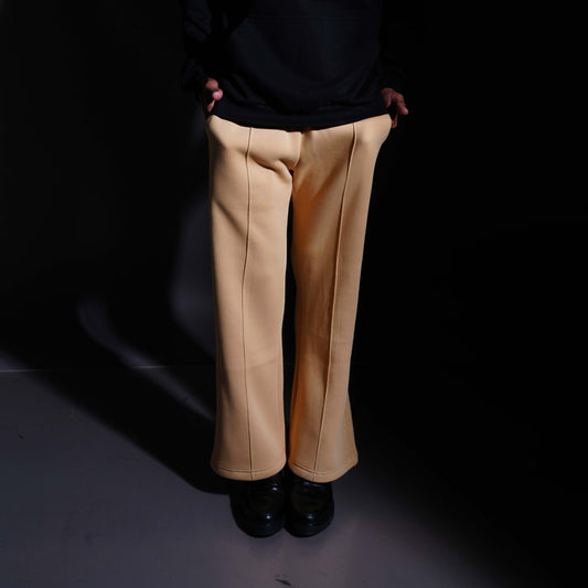 PLEATED SWEATPANTS - BEIGE