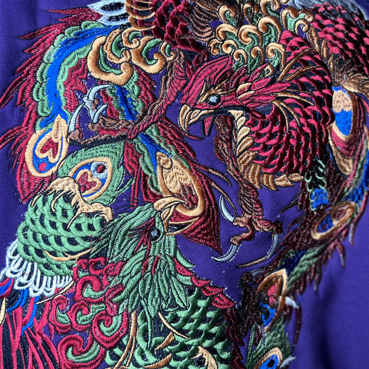 PHOENIX CLASH HOODIE - GRAPE