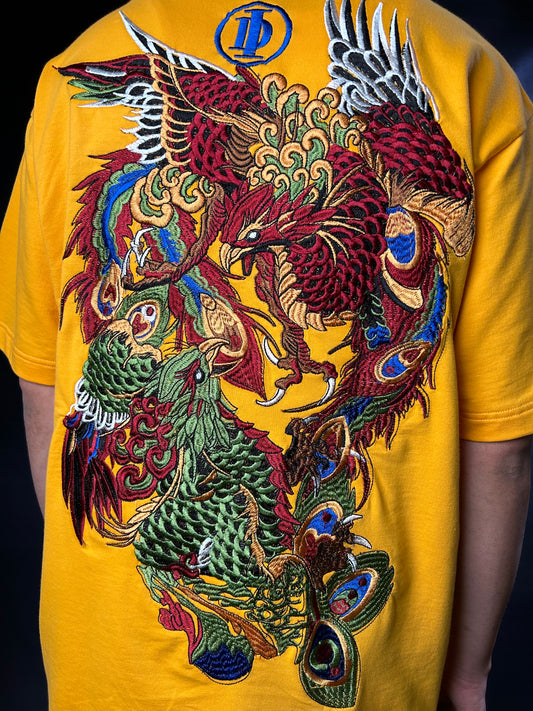 PHOENIX CLASH T-SHIRT - YELLOW