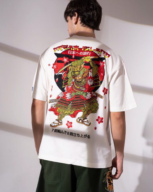 KATANA BLOOM T-SHIRT - WHITE