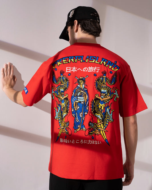 TOKYO INFERNO T-SHIRT - RED