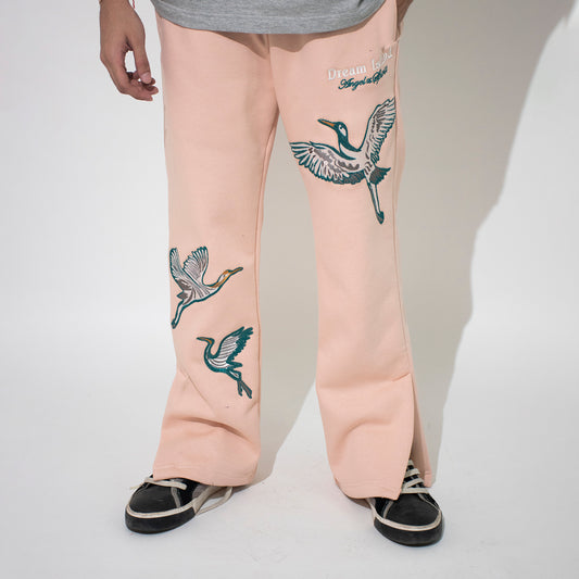 ANGEL'S SPIRIT SWEATPANTS - CREAM (UNISEX)