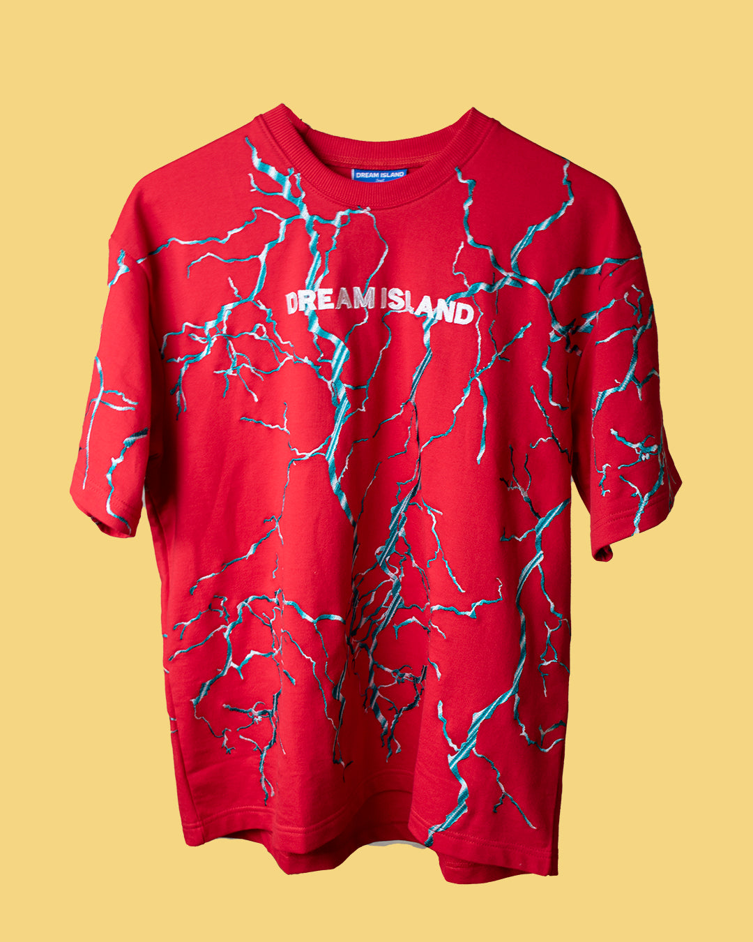 Rain In Hell T-shirt in Ferrari Red